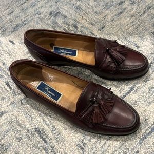Bragano Men’s Size 10 Oxblood Tassle Loafers